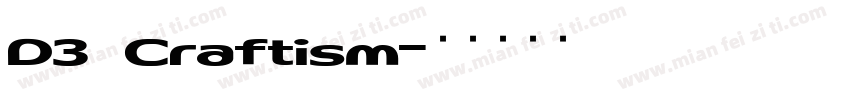 D3 Craftism字体转换